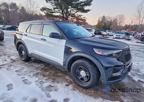 2021 Ford Explorer Police Interceptor from USA, damaged, VIN 1FM5K8AB9MGC00849
